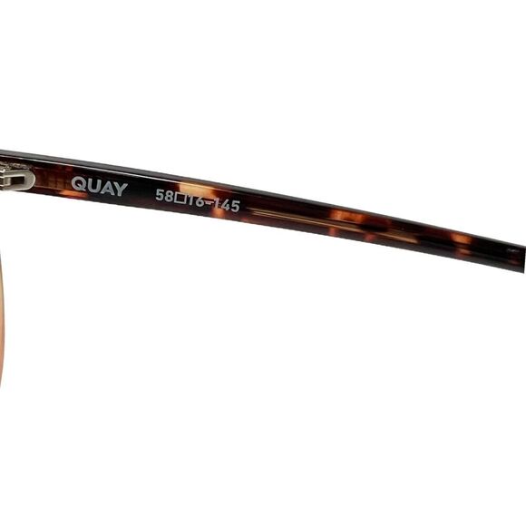 New Quay Australia Ever After Sunglasses Tortoise Fade Brown Polarized main image 4